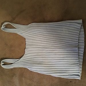 Blue medium tank top